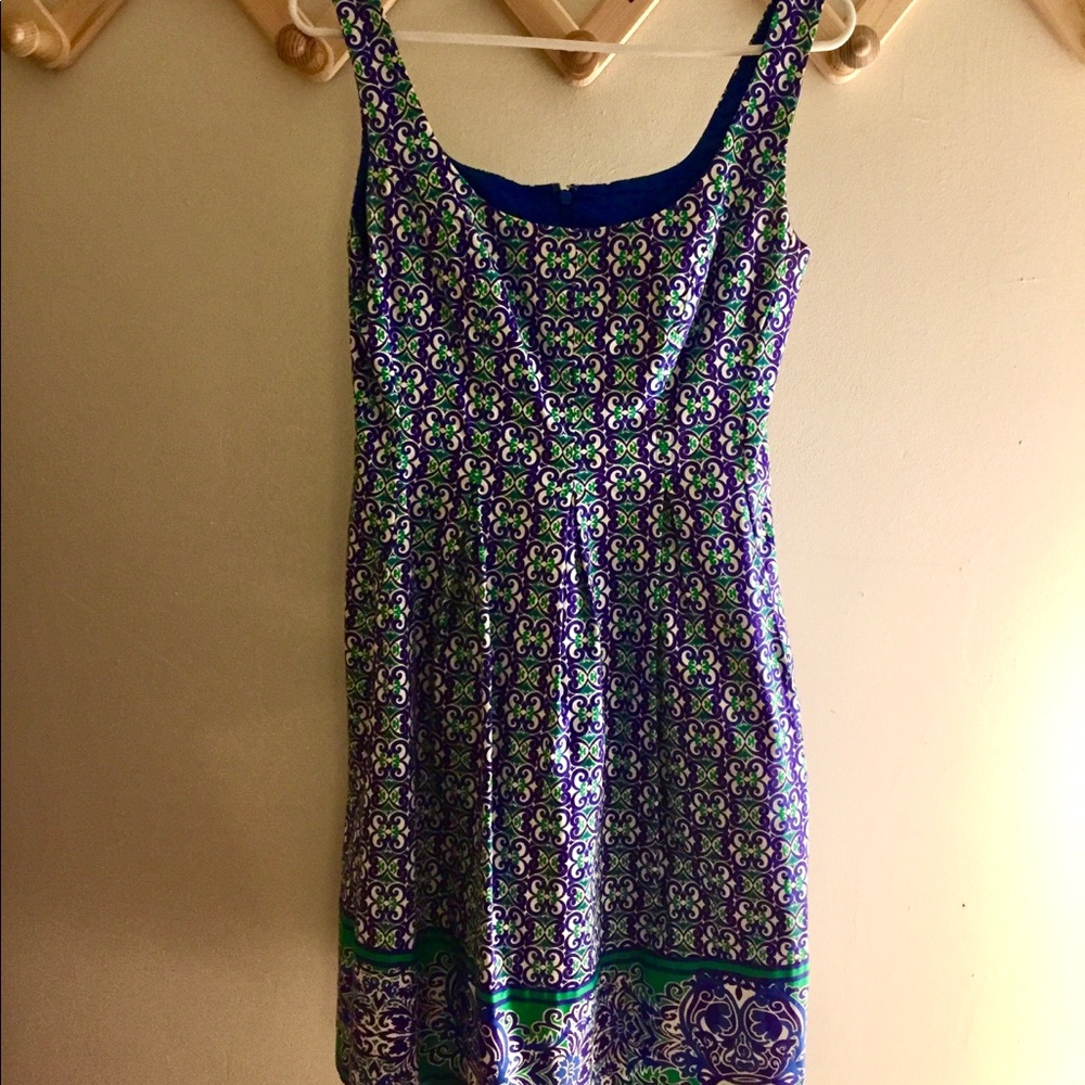 Nine West cotton fit and flare dress